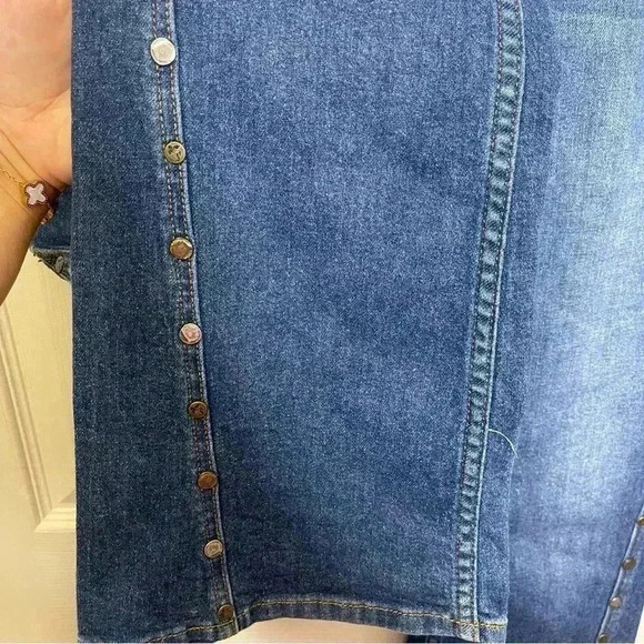 IDYLLWIND Women’s Low Rise Boot Cut Mid Wash Denim Jeans Sz 4 - Picture 5 of 7